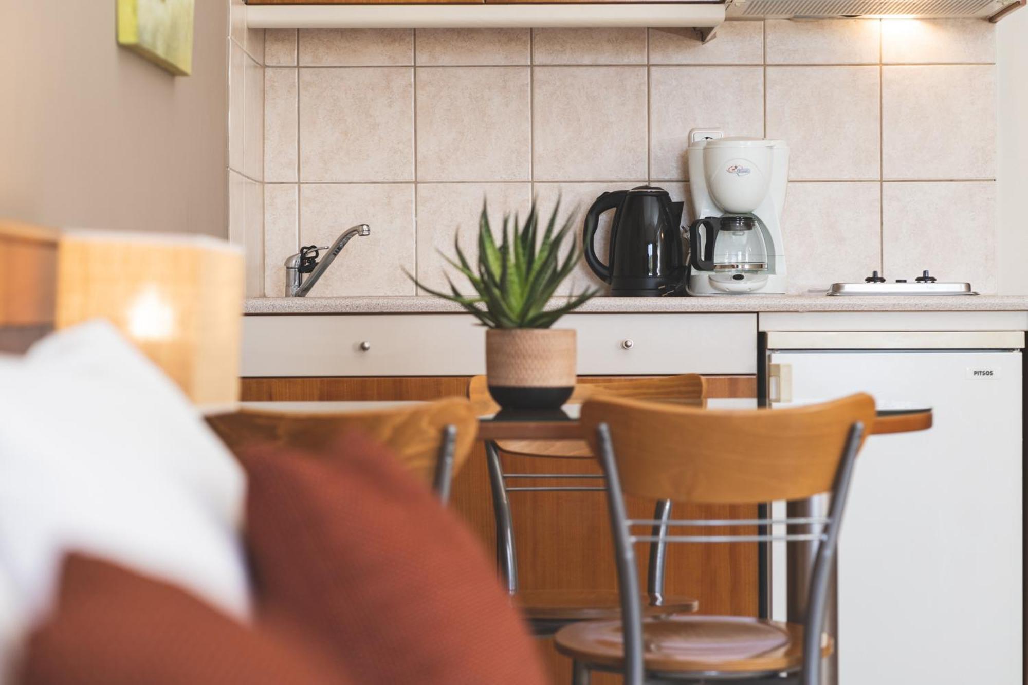 Helios Apartments Kato Daratso Chambre photo