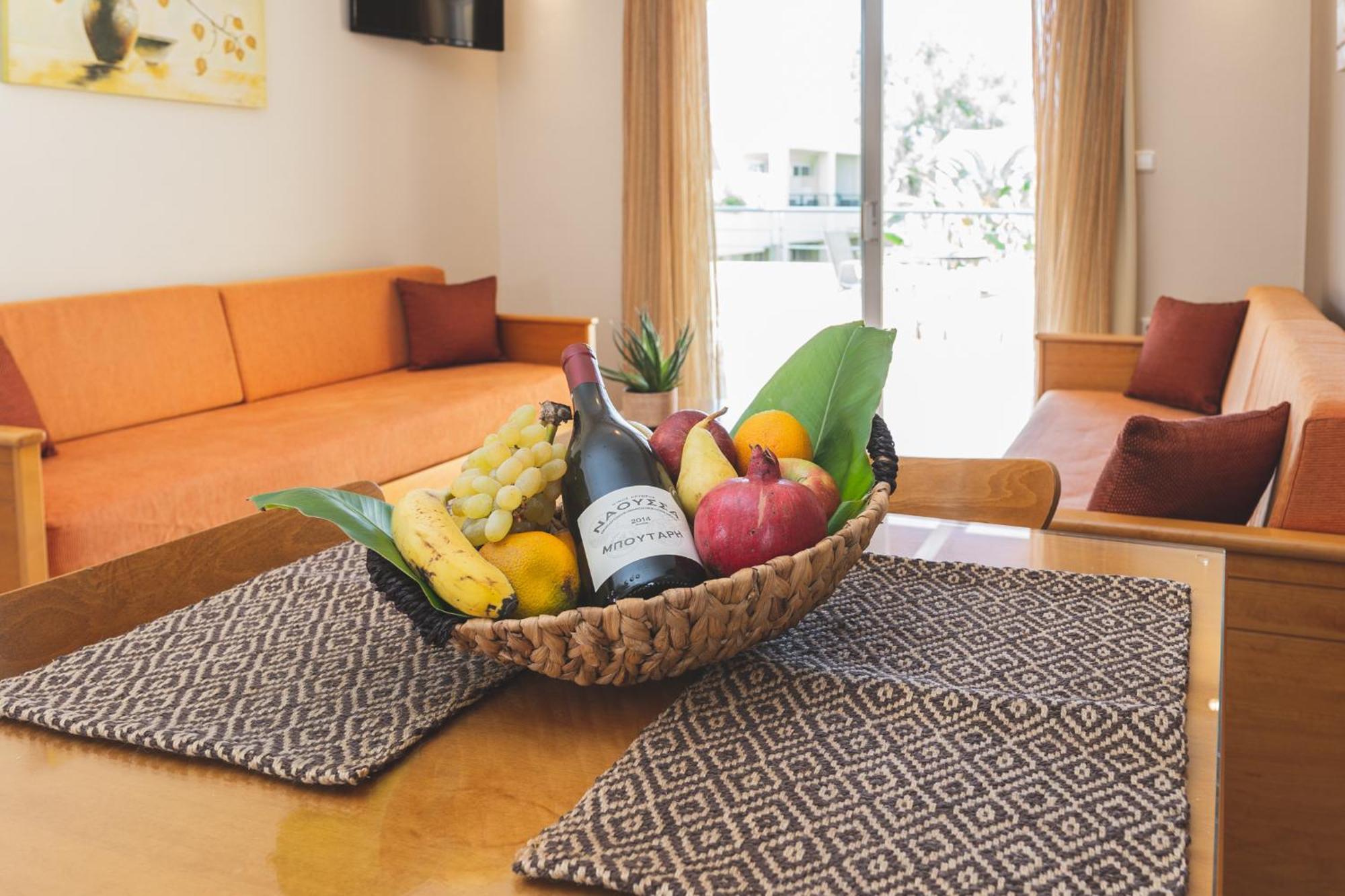 Helios Apartments Kato Daratso Chambre photo